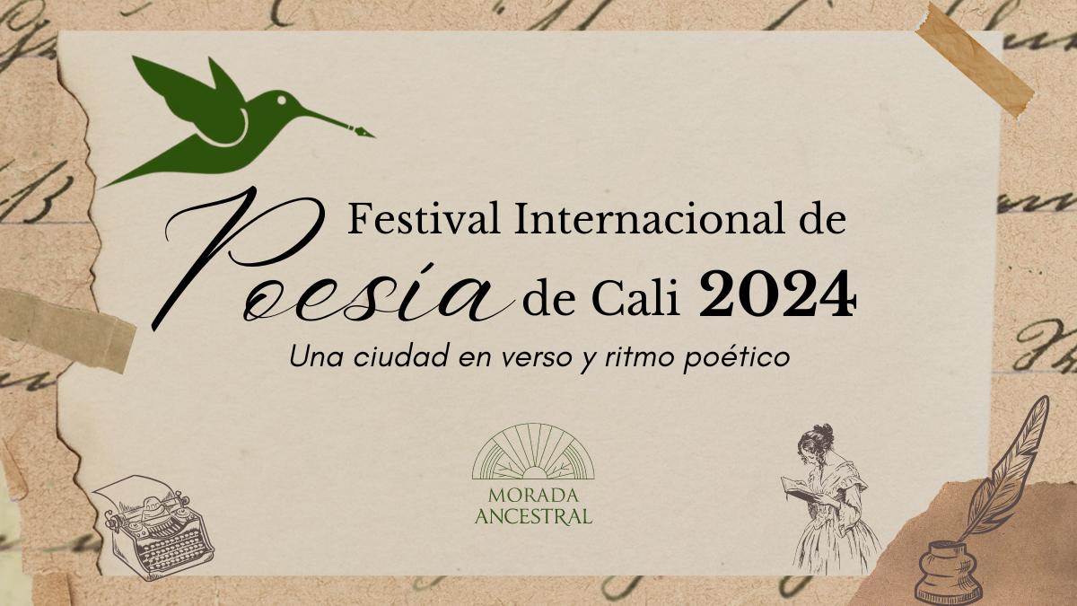 Portada Festival Internacional de Poesía Cali en verso y ritmo poético