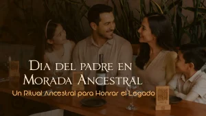 Familia celebrando el Día del Padre en Morada Ancestral durante una experiencia gastronómica ancestral en Cali