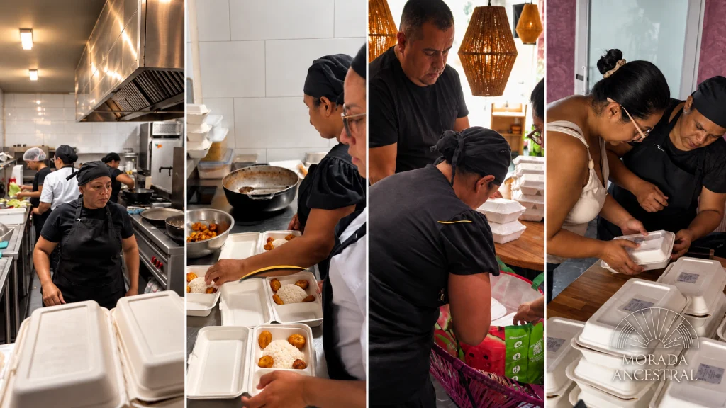 carta de reconocimiento de Gastronómica Colombia a Morada Ancestral por su solidaridad en Cali